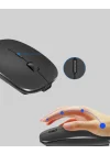 Mey İthalat® Kablosuz Sessiz Mouse – Ayarlanabilir DPI ve USB Bağlantılı