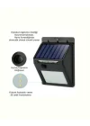 Mey İthalat® Kablosuz Solar LED Lamba | Bahçe, Veranda, Merdiven Işığı, Otomatik Aç-Kapa Sensörlü