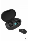 Mey İthalat® Kablosuz TWS Kulaklık Kulak İçi Mikrofonlu Bleuetooth Kulaklık Yüksek Ses Kaliteli