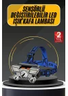 Mey İthalat® Kafa Lambası 800 Lümen 4 Mod Yüksek Işık Flaşörlü Şarjlı Led Lamba