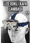 Mey İthalat® Kafa Lambası Hafif ve Esnek Çift Anahtarlı Far Led Işık