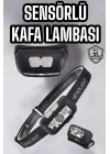 Mey İthalat® Kafa Lambası Kamp Lambası Sensörlü Şarjlı Ayarlanabilir
