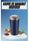 Mey İthalat® Kahve ve Baharat Öğütücü Kolay Temizlenebilir Paslanmaz Çelik Taşınabilir