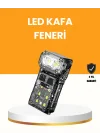 Mey İthalat® Kamp ve Outdoor İçin LED Far 10 Saat Pil Sensörlü Manyetik