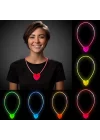 Mey İthalat® Karanlıkta Yanan Glow Stick Kalp Şekilli Kolye 6 Renk 6 Adet