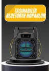 Mey İthalat® Karaoke Mikrofonlu Fm Radyolu Bluetooth Hoparlör Yüksek Ses Kaliteli