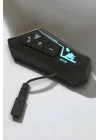 Mey İthalat® Kask Kulaklık Bluetooth Motosiklet Kulaklık Intercom Su Geçirmez