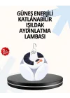 Mey İthalat® Katlanabilir 5 Kanatlı Solar LED Bahçe ve Kamp Lambası
