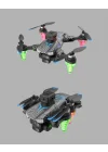 Mey İthalat® Katlanabilir Drone 1080P Kamera 0-100m Uçuş Mesafeli