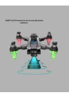 Mey İthalat® Katlanabilir Drone 1080P Kamera 0-100m Uçuş Mesafeli