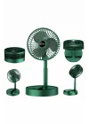 Mey İthalat® Katlanabilir Usb Şarjlı Masaüstü Soğutucu Mini Fan Telefon Tutucu