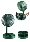 Mey İthalat® Katlanabilir Usb Şarjlı Masaüstü Soğutucu Mini Fan Telefon Tutucu