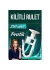 Mey İthalat® Kilitli Perde Düğmesi Perde Ruleti Perde Düğmesi 250 Adet