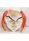 Mey İthalat® Kızıl Saçlı Joker Palyaço Maskesi