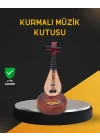Mey İthalat® Klasik Ud Figürlü Melodili Müzik Kutusu Şık Hediyelik
