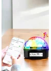 Mey İthalat® Kompakt Tasarımlı, Telefon Kontrollü Disko Topu Işıkları