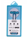 Mey İthalat®  KR-207 Mıknatıslı Kablolu Kulaklık - Mavi