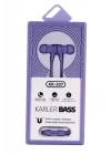 Mey İthalat®  KR-207 Mıknatıslı Kablolu Kulaklık - Mor