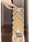 Mey İthalat® Kristal Dokunmatik Ve Kumandalı Masa Ve Gece lambası