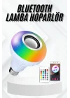 Mey İthalat® Lamba Hoparlör Ampül Görünümlü Renk Değiştirebilen Android ve İOS Uyumlu