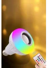 Mey İthalat® Lamba Led Hoparlör Dayanıklı ve Uzun Ömürlü Bluetooth Hoparlör