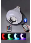 Mey İthalat® Lamba Led Hoparlör Dayanıklı ve Uzun Ömürlü Bluetooth Hoparlör