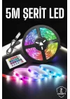 Mey İthalat® Led Işık 5 Metre Şerit Led RGB Işıklı