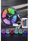 Mey İthalat® Led Işık 5 Metre Şerit Led RGB Işıklı