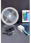 Mey İthalat® Led Işık 5 Metre Şerit Led RGB Işıklı