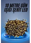 Mey İthalat® Led Işık Ağaç Süsleme Ampüllü Dekoratif Aydınlatma 10 Metre Gün Işığı