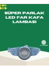 Mey İthalat® LED Kafa Lambası Kamp Yürüyüş ve Gece Kullanımı İçin