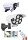 Mey İthalat® LED Lamba-Güneş Paneli Destekli Uzaktan Kumandalı Solar LED Lamba