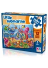 Mey İthalat® Little Submarine 12 Parça Boy Puzzle