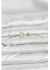 Mey İthalat® Lotus Model Gold Renk Bileklik
