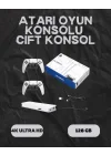 Mey İthalat® M15 Retro Konsol – 20.000 Oyunlu, Çift Gamepadli, 4K HDMI