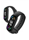 Mey İthalat® M6 Akıllı Bileklik Siyah Adımsayar Spor Takibi Android ve İOS Uyumlu
