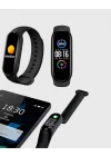 Mey İthalat® M6 Akıllı Bileklik ve Bluetooth Spor Kulaklık 2’li Set