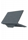 Mey İthalat®   Macbook Pro 13 2020 Macbook Kumaş Kapak - Gri