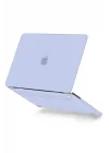Mey İthalat®  Macbook Pro 13 2021 Macbook Buzlu Kapak - Lila