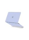 Mey İthalat®  Macbook Pro 13 2021 Macbook Buzlu Kapak - Lila