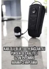 Mey İthalat® Makaralı Bluetooth Kulaklık Çağrı Cevaplama Kablolu Uzun Pil Ömrü