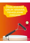Mey İthalat® Mangal Izgara Temizleme Fırçası Pas Tutmaz Çelik Telli