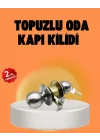 Mey İthalat® Mat Renk Topuzlu Kapı Kilidi – Giriş Tipi