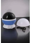 Mey İthalat® Mavi ve Mor Işıklı Projeksiyon Lambası