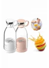 Mey İthalat® Meyve Sıkacağı Taşınabilir USB Elektrikli Blender Mini