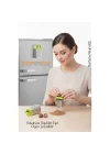 Mey İthalat® Mıknatıslı Mini Rende 5 cm – Paslanmaz Gurme Baharat Rendesi & Buzdolabı Magneti