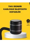 Mey İthalat® Mini Alüminyum Bluetooth Hoparlör Yüksek Bas Performansı