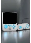 Mey İthalat® Mini Atari El Atarisi 3.5 inç Ekran Çift Konsol 666 Adet Retro Oyun Gameboy El Atarisi