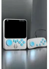 Mey İthalat® Mini Atari El Atarisi 3.5 inç Ekran Çift Konsol 666 Adet Retro Oyun Gameboy El Atarisi