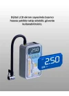 Mey İthalat® Mini Boy Elektrikli Şarjlı Yüksek Basınçlı Lastik Şişirme Pompası